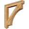 Ekena Millwork Westlake Arts & Crafts Rough Sawn Bracket, Western Red Cedar, 6"W x 46"D x 46"H BKT06X46X46WTL03RWR - alternate 1